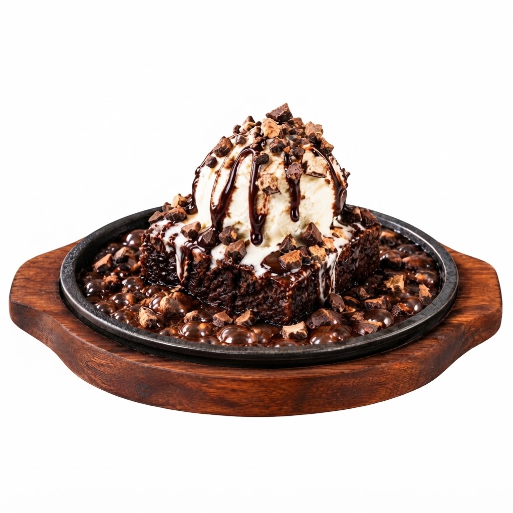 sizzling brownie